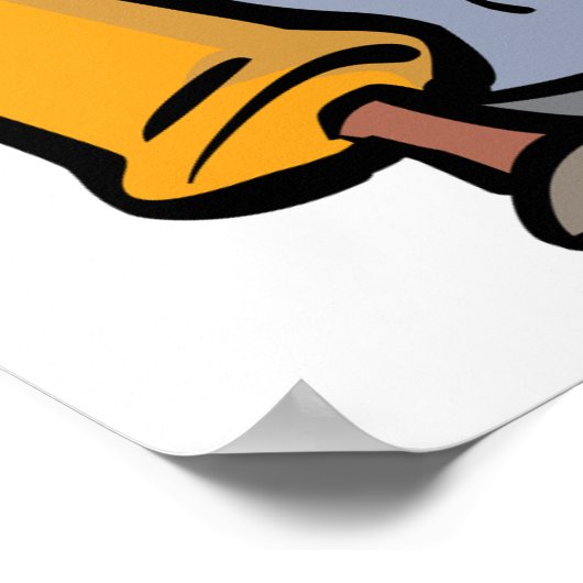 Hanukkah Scroll Poster (Hoek)