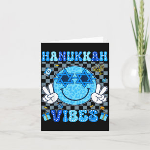 Hanukkah-sfeer Chanukah-pyjamahappy Hanukkah Manne Kaart