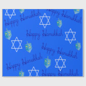 Hanukkah Shopping Cadeaupapier (Vlak)