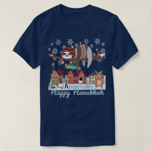 Hanukkah Sloth T-shirt