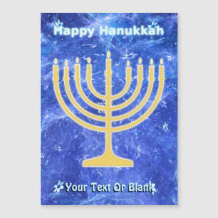Hanukkah Sneeuwstorm Menorah