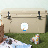 Hanukkah Snow Wereldbol Sticker (Koeler)