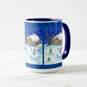 Hanukkah Snowman Mug (Devant droit)