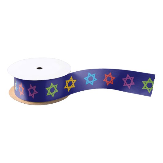Hanukkah Star Ribbon Lint (Spoel)
