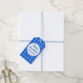 Hanukkah Star van David CUSTOM Holiday Cadeaulabel (Met Touw)