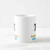 Hanukkah Star van David Menorah Koffiemok (Center)