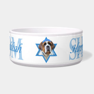 Hanukkah Star van David - St Bernard Voerbakje