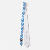 Hanukkah Star van David - Treeing Walker Coonhound Stropdas (Achterkant)