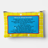 Hanukkah Super Friends Dreidel Accessoirezak Etui (Achterkant)