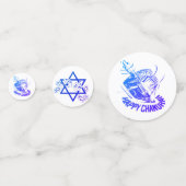 Hanukkah Table Confetti (Voorkanten)