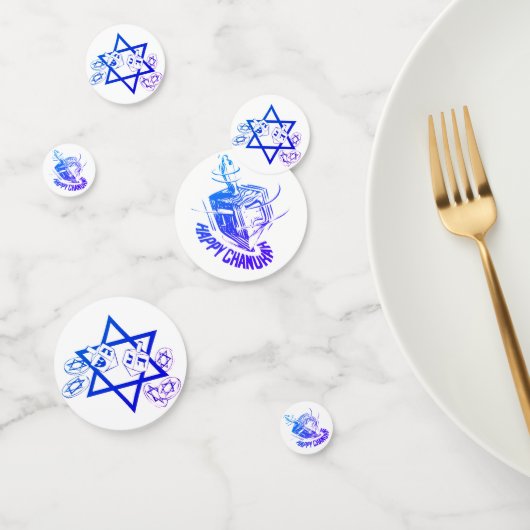Hanukkah Table Confetti (Groep)
