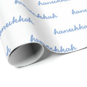Hanukkah-tekst Cadeaupapier (Rol Hoek)