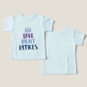 Hanukkah Toddler t-shirt (Design Recto & Verso)