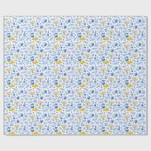 🕎Hanukkah-vieringpictogrammen Cadeaupapier (Vlak)