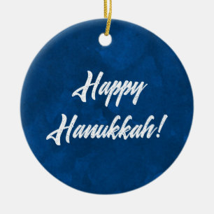 Hanukkah-Waterverf Keramisch Ornament
