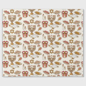 Hanukkah Wrapping Paper Cadeaupapier (Vlak)