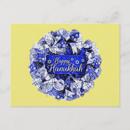 Hanukkah Wreath Briefkaart