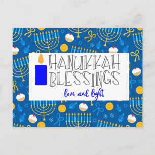 Hanukkah Zegeningen Briefkaart