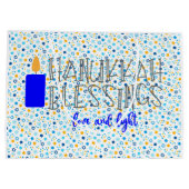 Hanukkah Zegeningen Groot Cadeauzakje (Achterkant)