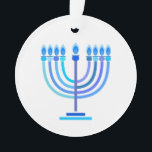 Hanukkiah Happy Hanoukka Juive Fête Menorah<br><div class="desc">Symbole de Hanukkiah. Joyeux Hanoukka Party Juif Holiday Blue Menorah. Décoration Chanukkah de Fête Juive avec le symbole décoratif traditionnel Chanuka - bleu marine hanukkiah menorah, chandelier avec bougies, étoile de David et néon bleu lumières illustration. Hanoukka Festival des lumières Décoration de l'événement. Jérusalem, Israël. Accueil > Décor > Décor...</div>