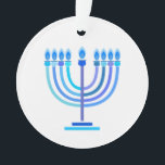 Hanukkiah Happy Hanoukka Juive Fête Menorah<br><div class="desc">Symbole de Hanukkiah. Joyeux Hanoukka Party Juif Holiday Blue Menorah. Décoration Chanukkah de Fête Juive avec le symbole décoratif traditionnel Chanuka - bleu marine hanukkiah menorah, chandelier avec bougies, étoile de David et néon bleu lumières illustration. Hanoukka Festival des lumières Décoration de l'événement. Jérusalem, Israël. Accueil > Décor > Décor...</div>