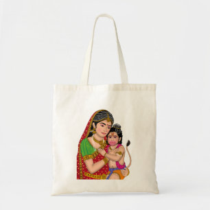 Hanuman & Anjana Mata Boodschappentas Tote Bag