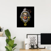Hanuman Hinduism God Poster (Thuiskantoor)