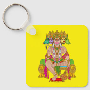 Hanuman Ji Sleutelhanger   Hindoe Lord Hanuman Spi
