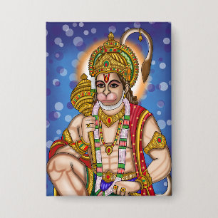 Hanuman-knop Button