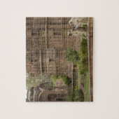 Hanuman Langurs of zwartkop, gewone of grijze Legpuzzel (Verticaal)