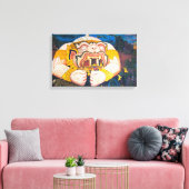 Hanuman Wrapped Canvas (Insitu (Woonkamer))