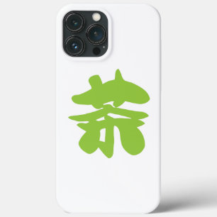 Hanzi/Kanji Language Character Chinese Tea iPhone 13 Pro Max Hoesje