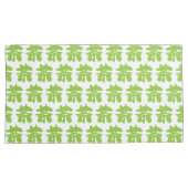 Hanzi/Kanji Language Character Chinese Tea Kussensloop (Voorkant-Rechts)