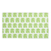 Hanzi/Kanji Language Character Chinese Tea Kussensloop (Achterkant-Links)