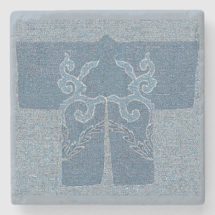 Haori - indigo stenen onderzetter