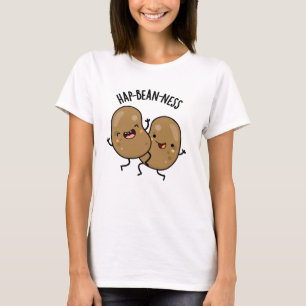 Hap-bean-ness Funny Bean Pun T-shirt