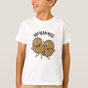Hap-bean-ness Funny Bean Pun T-shirt