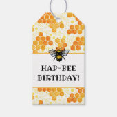 Hap-BEE Birthday Gift Label Cadeaulabel (Voorkant)