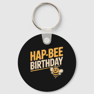 Hap-Bee Verjaardag Grappig Bij Liefhebber Mannen V Sleutelhanger