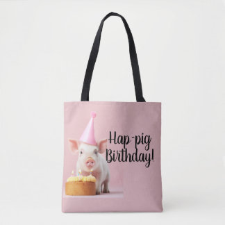Hap-pig Verjaardag! Draagtas