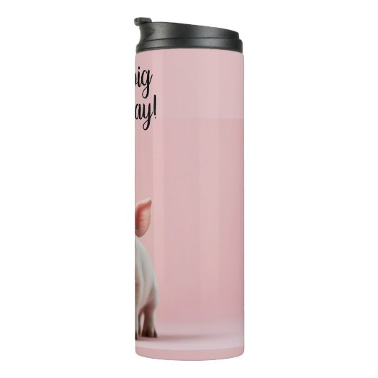 Hap-pig Verjaardag! Thermosbeker (Geroteerd rechts)