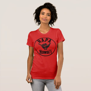 HAPA HAWAII TRIBAL SHAKA T-SHIRT