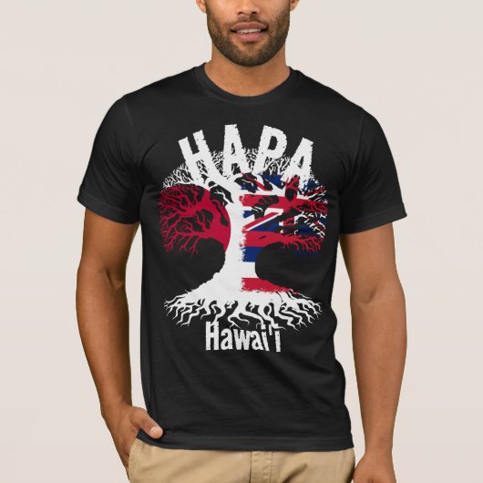HAPA JAPAN HAWAII ROOTS T-SHIRT (Voorkant)