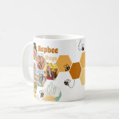 Hapbee Dagen 7 Foto-collage bij en Honeycomb Koffiemok (Voorkant links)