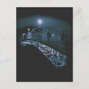 Hapenny bij nacht II Briefkaart
