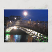 Ha'penny Bridge, Dublin Briefkaart (Voorkant)