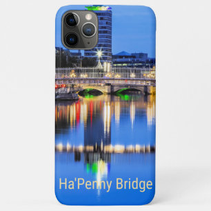 Ha'Penny Bridge, Dublin, Ierland iPhone 11 Pro Max Hoesje