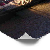 Ha'penny Bridge : Dublin Ireland Poster (Hoek)