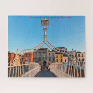 Ha'penny Bridge Dublin Irlande. Jigsaw Puzzle