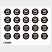 Hapess spelen mahjong met de ronde sticker (Vel)